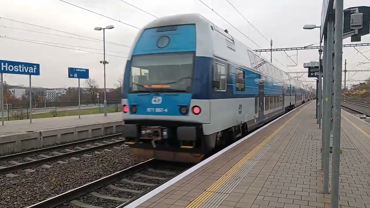 Vlaky Praha - Hostivař 14.11.2025