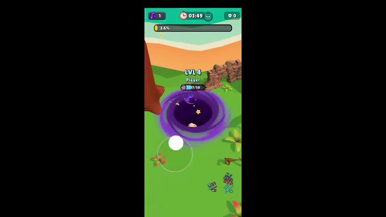 Hole.io LIVE – 0 Size Se Monster Hole Tak 😈