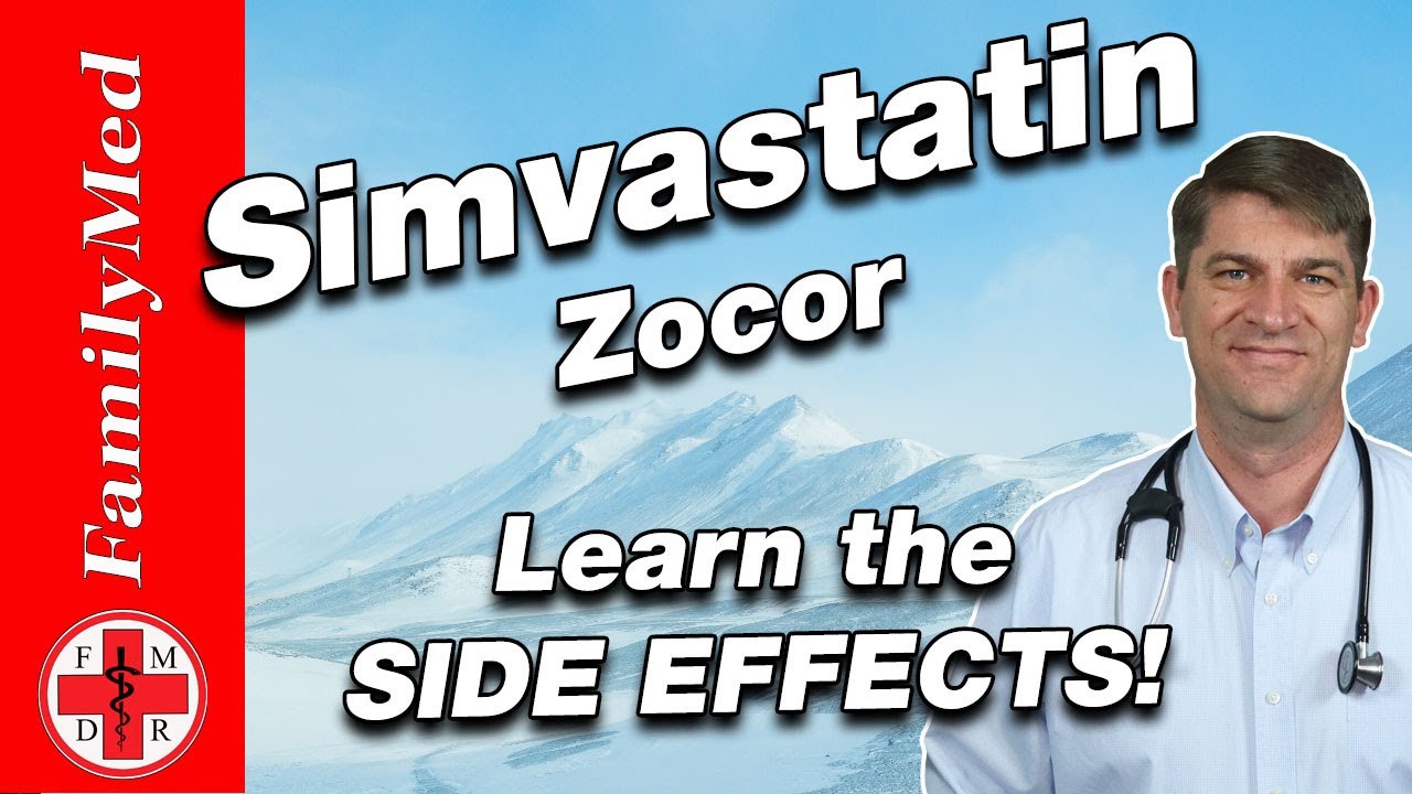 SIMVASTATIN (ZOCOR) FOR HIGH CHOLESTEROL | What to Watch For!