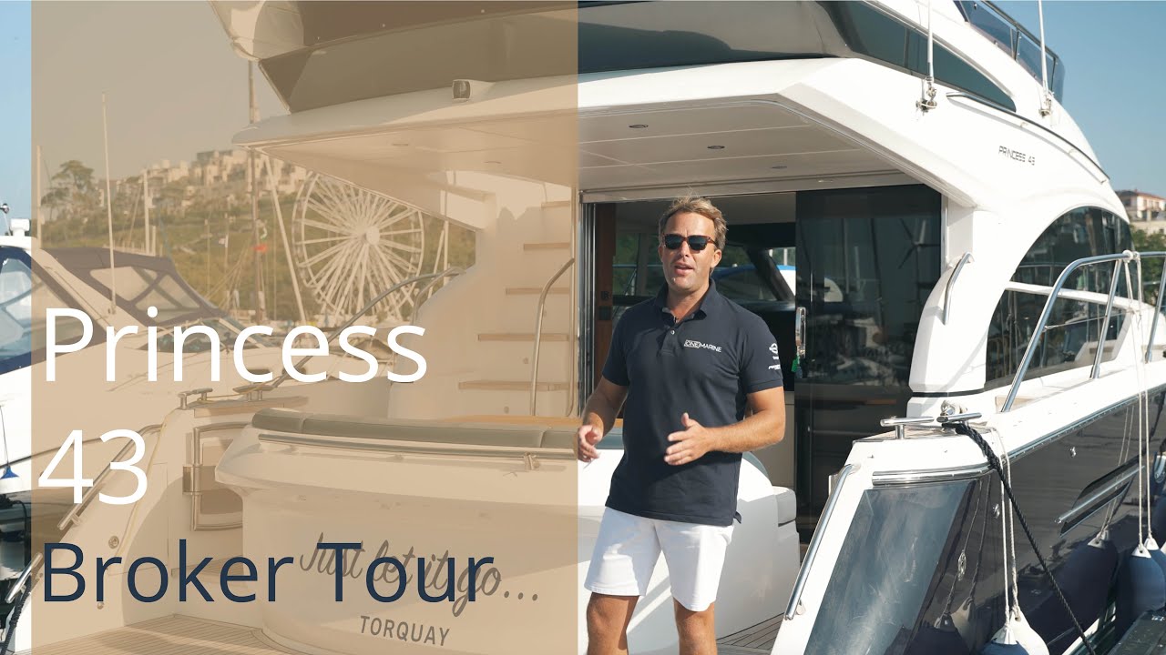 Princess 43 Yacht Broker Tour | For Sale £575,000 | One Marine Yacht Brokers