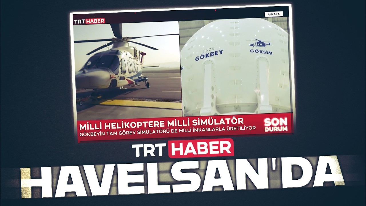 İşte HAVELSAN'ın simülatör üretim hangarı