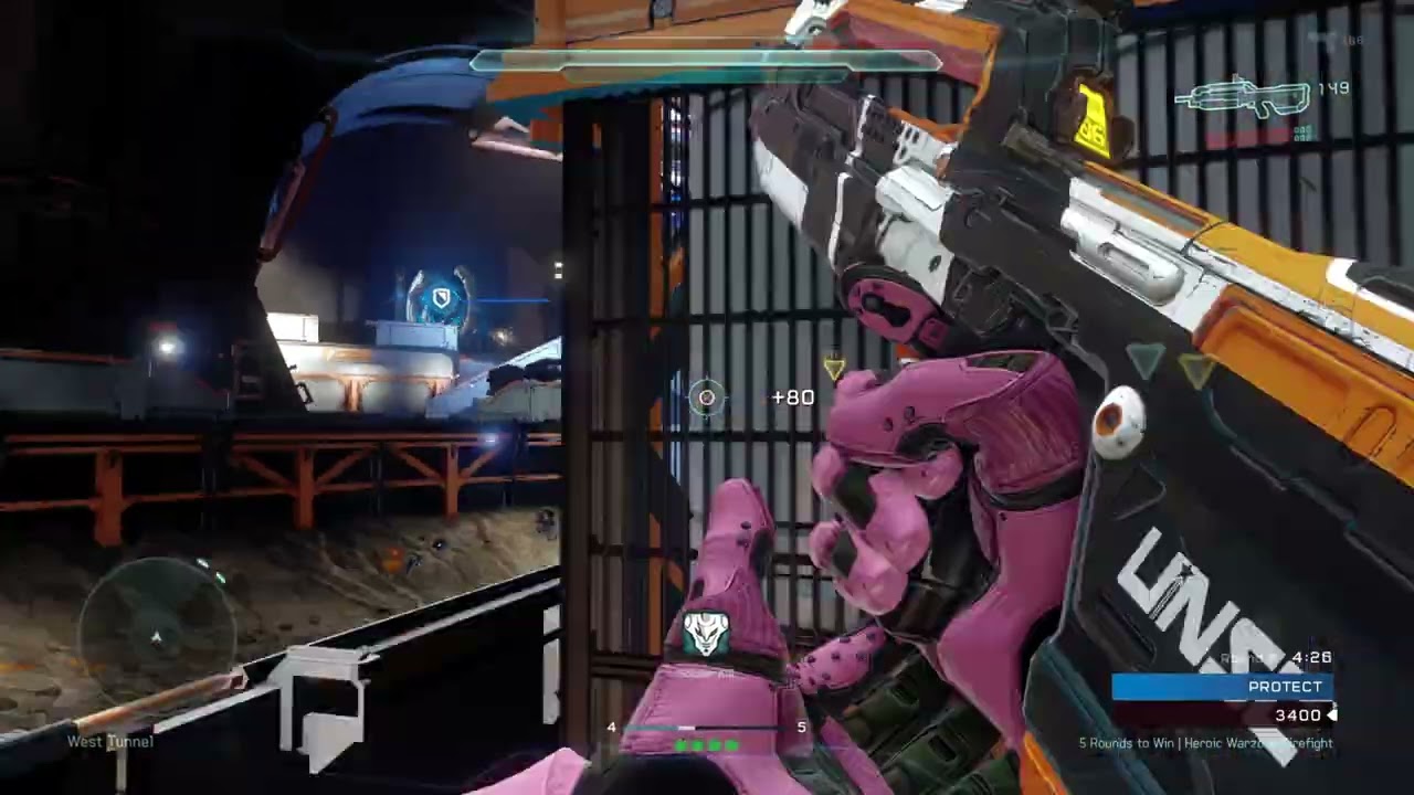 Halo 5 WFF on Escape From ARC. Couple of Banshees