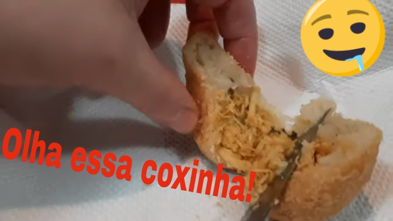 Como fazer COXINHA a MELHOR MASSA feita com batata e amido de milho