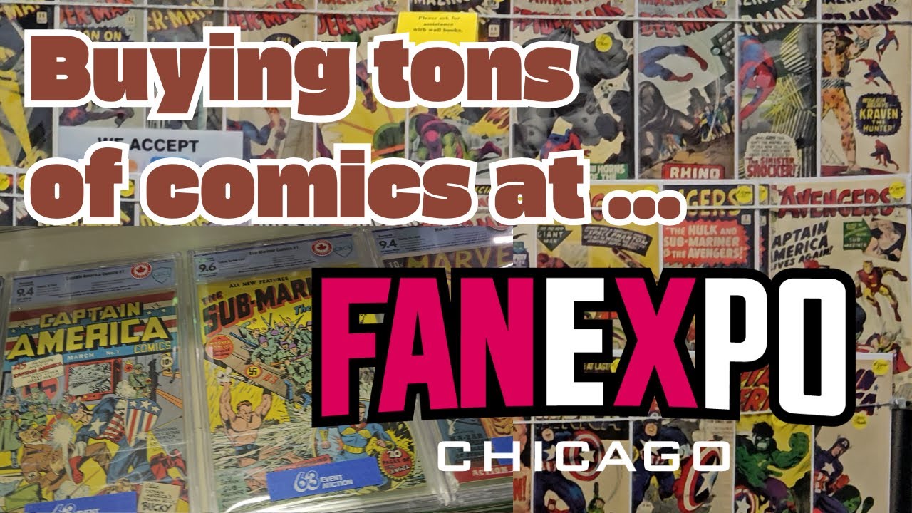 FAN EXPO Chicago has amazing comics...and I bought a ton!