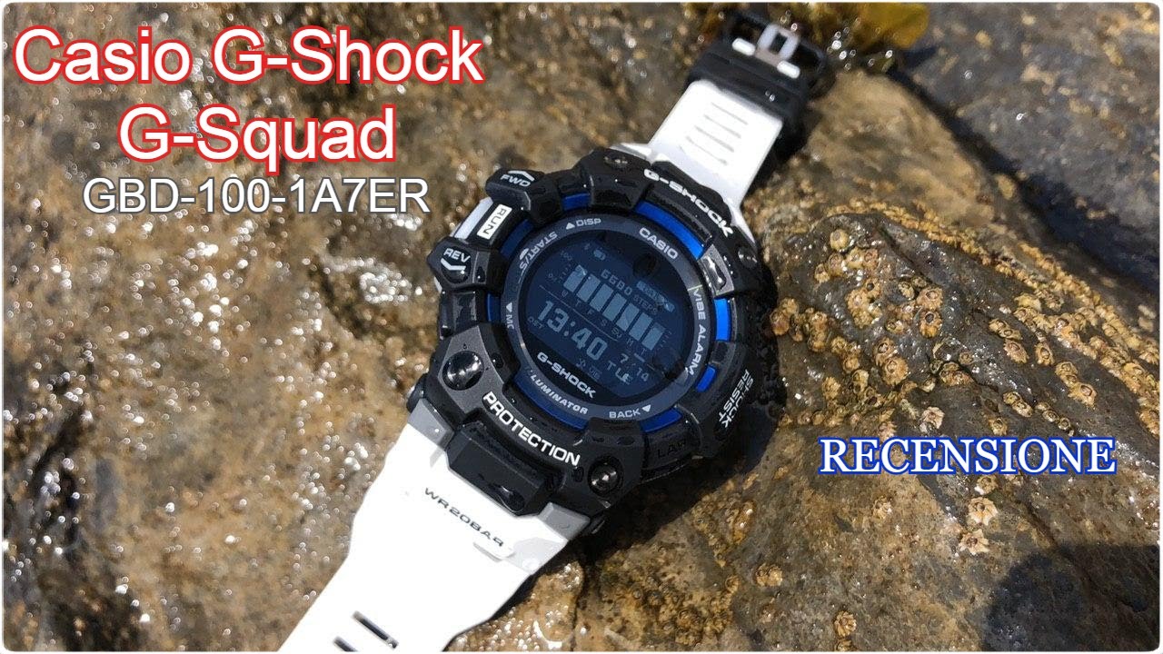 Recensione Casio G-Squad GBD100⌚ Il nuovo G-Shock del 2020