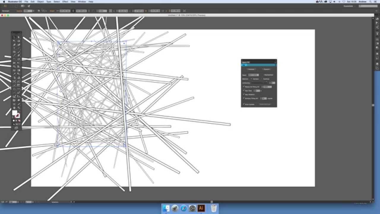 ColliderScribe plugin and Illustrator and repeat space fills tutorial