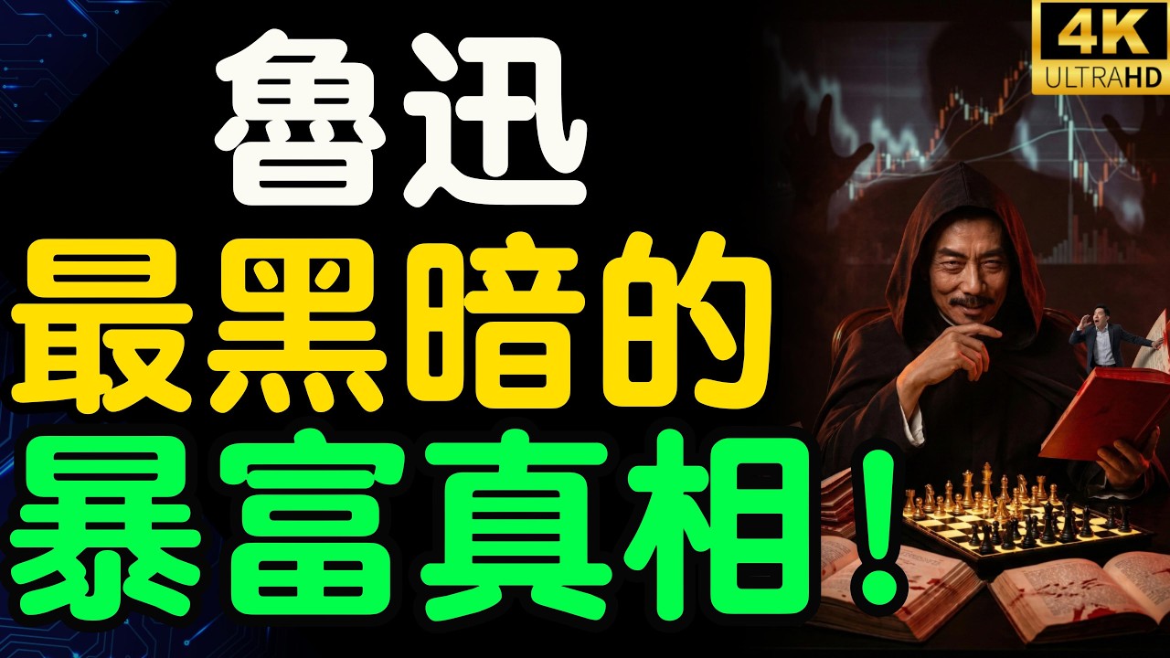 被騙了二十年！魯迅是民國最狠的「頂級操盤手」？重讀驚覺：窮人翻身的秘密全在「吃人」二字！看不懂這本血腥帳本，難怪你一輩子只能當韭菜！【財之道】@moneyrules8