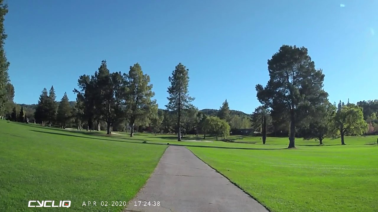 Mtn bike ride Rossmoor Golf Course (north end)