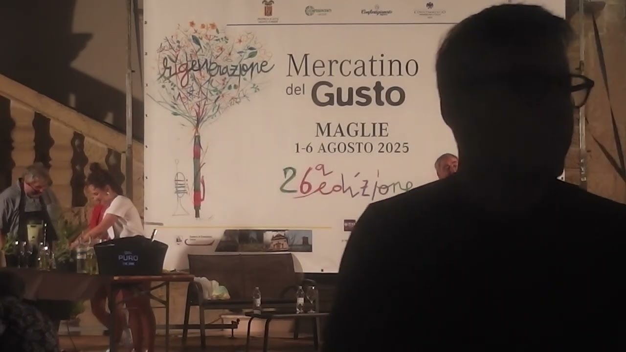 MERCATINO DEL GUSTO 2025 - 4 SERATA - PROF ARCH ROCCO VERGARI 4_7