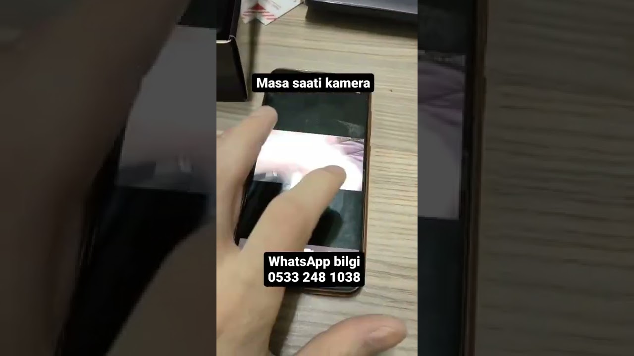 masa saati kamera bilgi i&ccedil;in whatsapp 0533 248 10 38