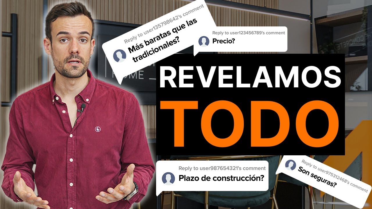 RESPONDEMOS a TODAS VUESTRAS PREGUNTAS sobre las CASAS PREFABRICADAS
