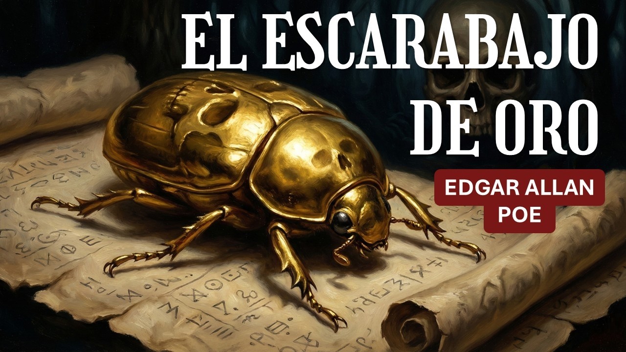 "El escarabajo de oro", de Edgar Allan Poe 🪲🎧 (cuento completo) | AUDIOLIBRO