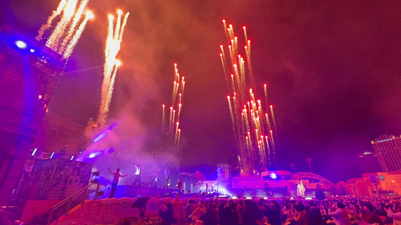 USJ カウントダウン2024 カウントダウンモーメント 2023.12/31-2024-1/1