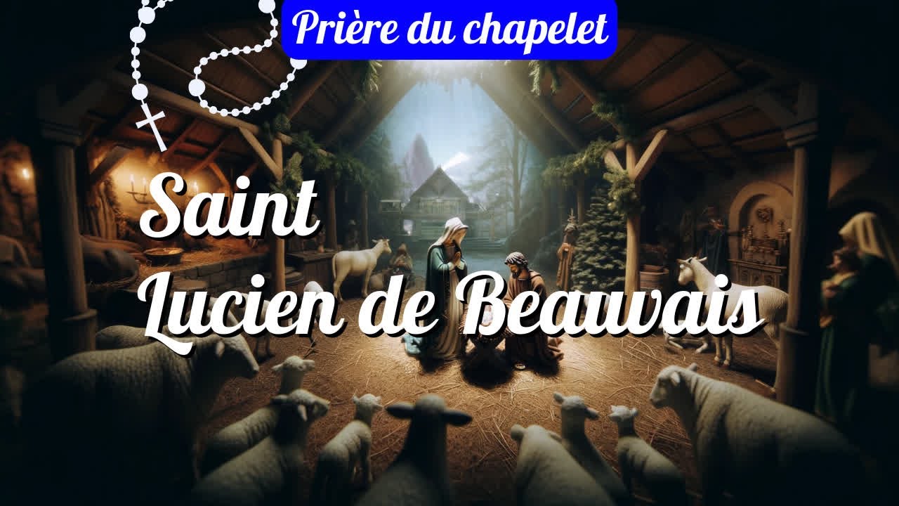 Chapelet Saint Lucien de Beauvais : Pour la Foi et le Martyre #priere #chapelet #rosaire