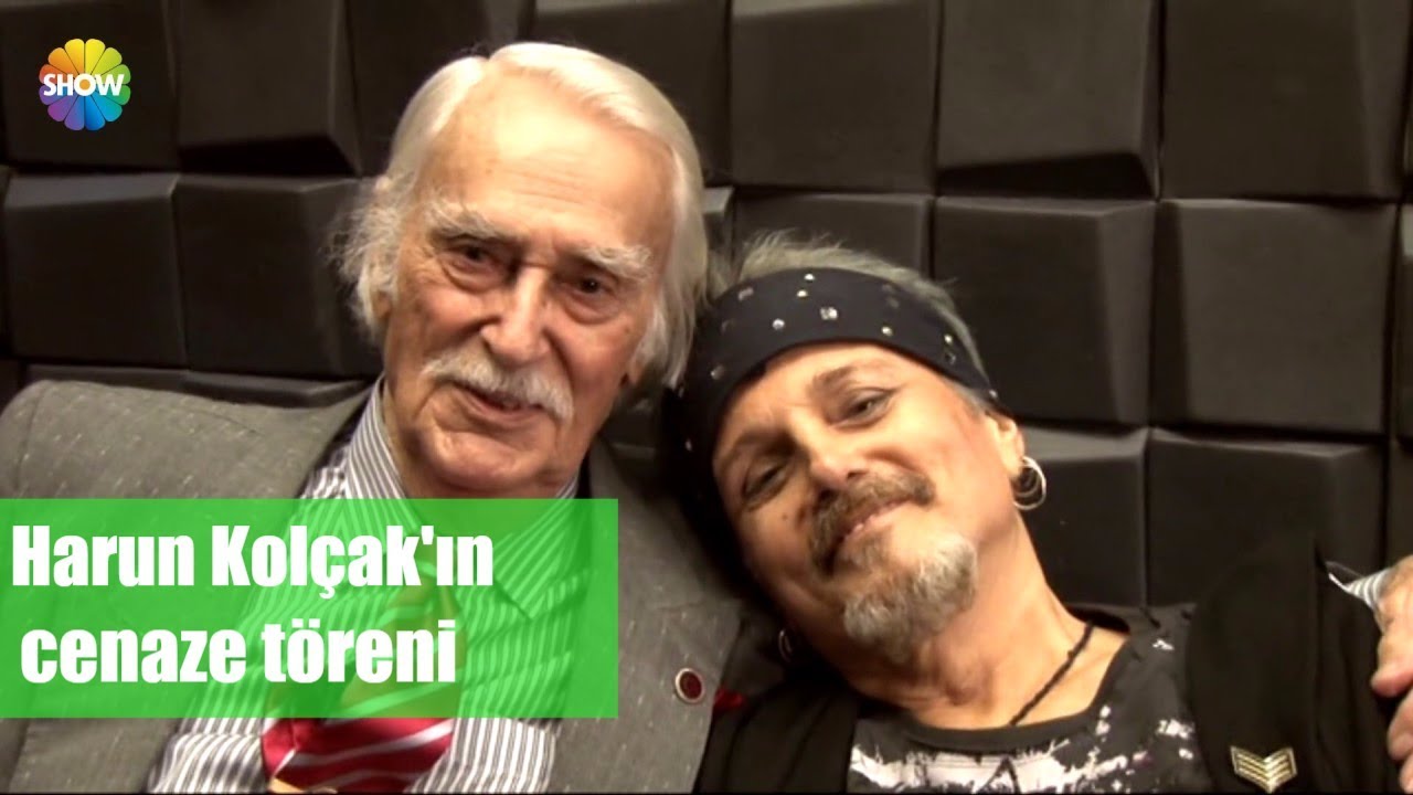 Harun Kolçak'ın cenaze töreni