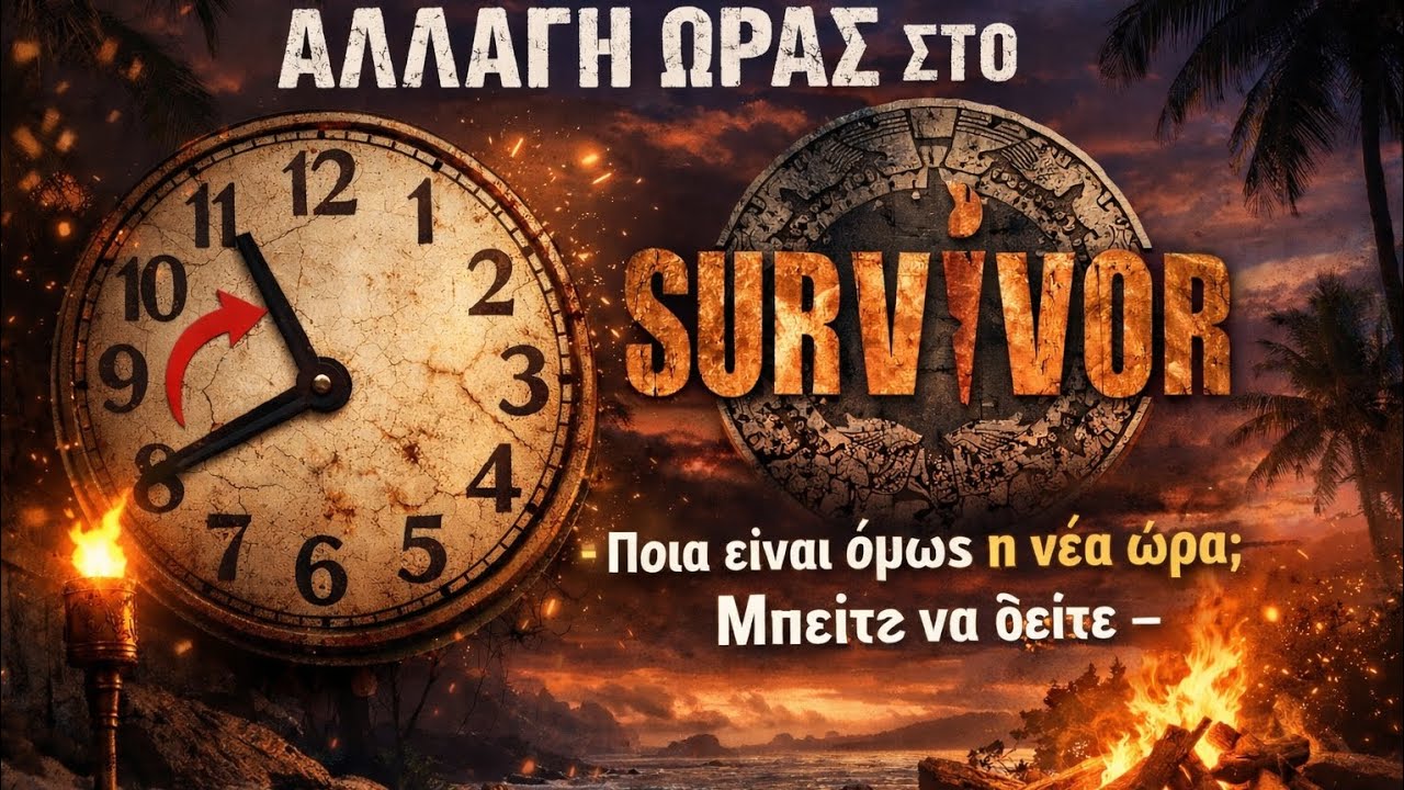 Απίστευτη ανακοίνωση το σκαϊ αλλαγή ωραρίου το survivor μπείτε να δείτε