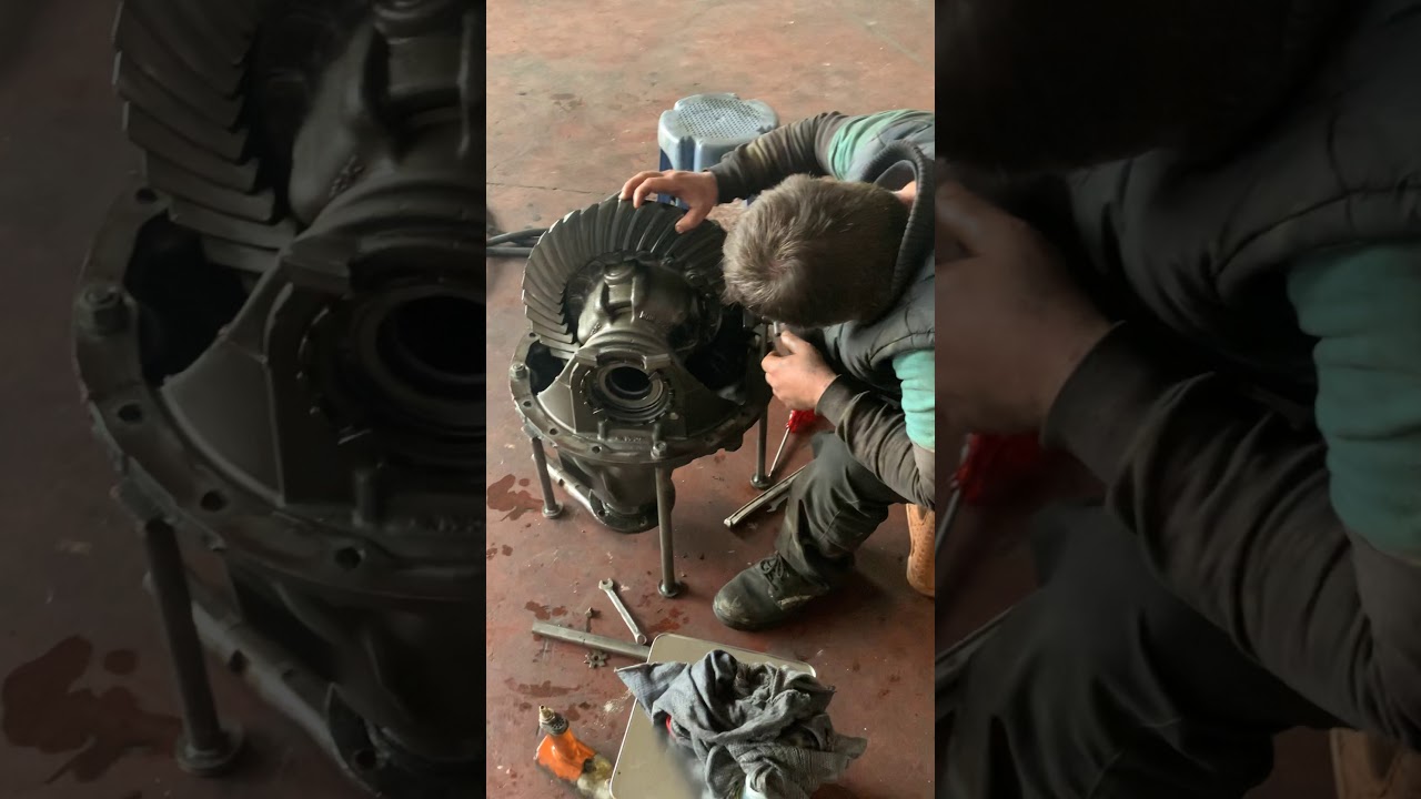 Mercedes 1840 Defransiyel boşluk ayarı