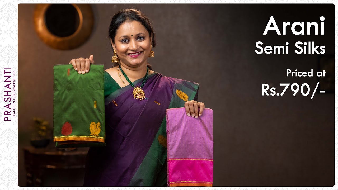 Arani Semi Silks от Prashanti | 21 февраля 2022 г.