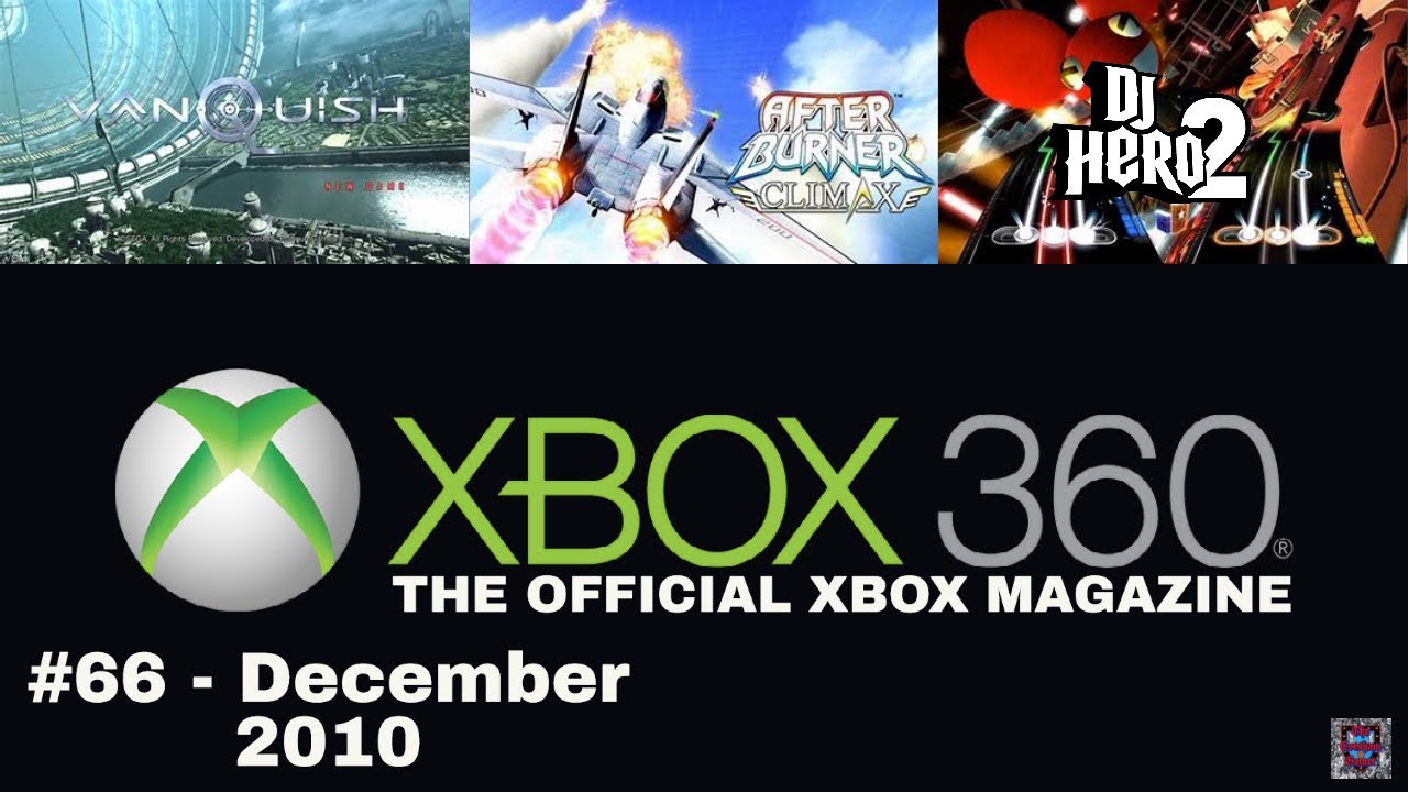 Official XBOX 360 Magazine - December 2010 Demo Disc #66  - Tons Of Content! [THE BIG/LOST DISC!]**