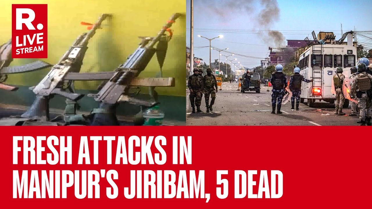 Manipur Attacks: 5 Killed In Fresh Attacks In Jiribam, Security Forces Seize Large Cache Of Arms