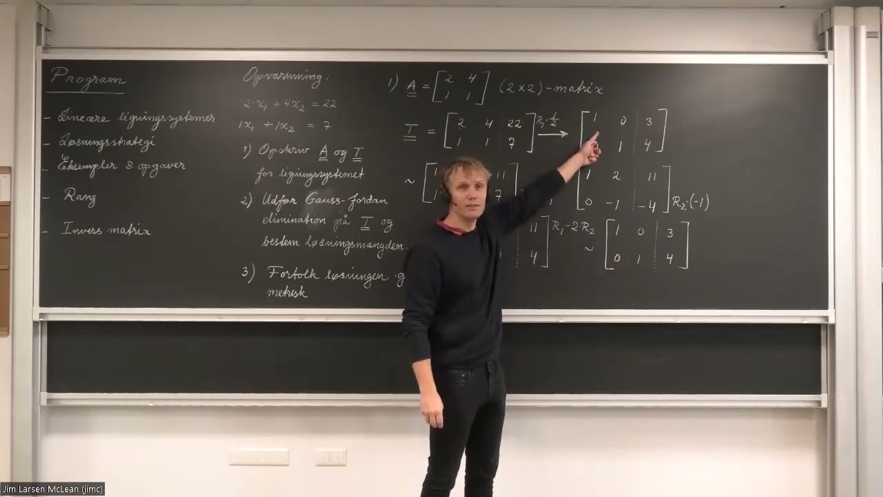 Mathematics 1 Absalon Lecture 12 English dub