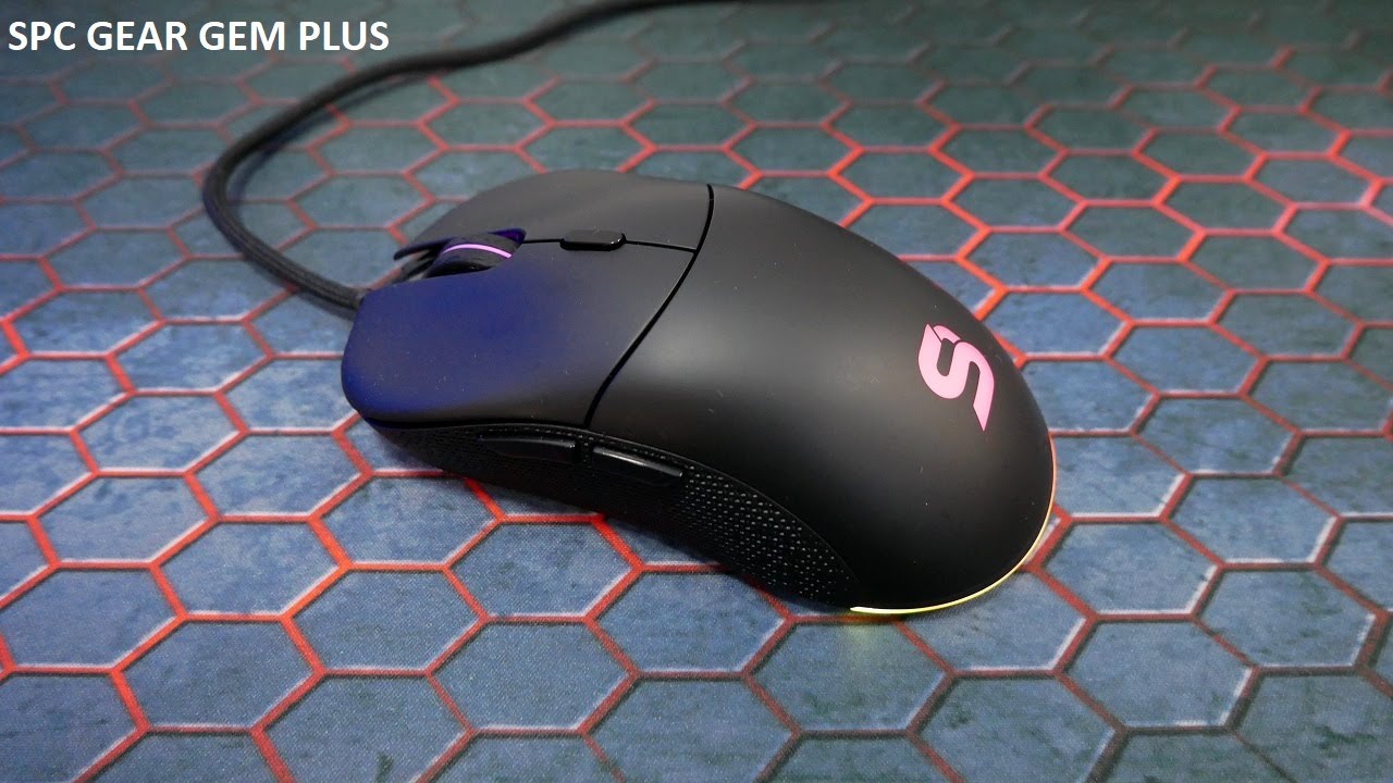 SPC Gear Gem Plus - Precyzyjna i lekka myszka dla wymagających graczy