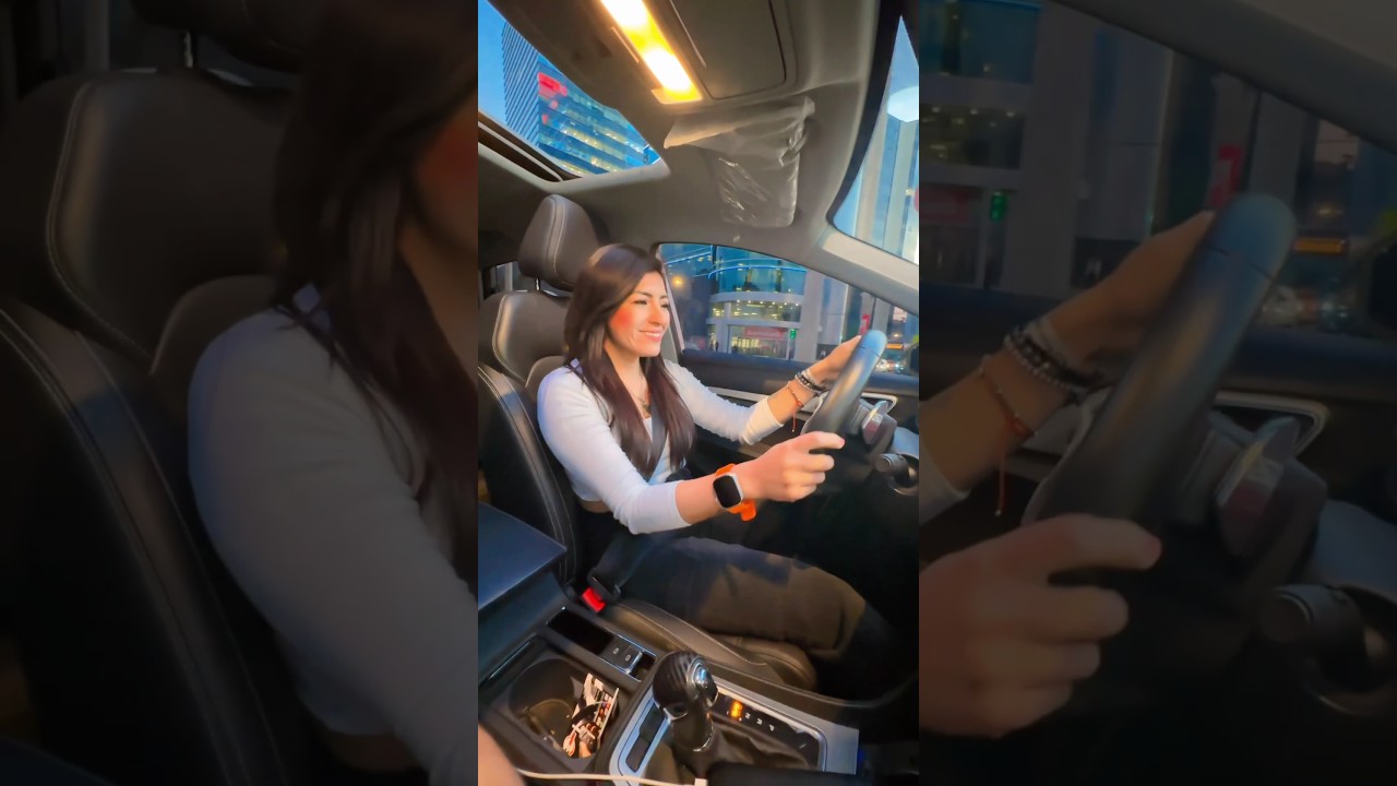 Cuando me dicen mujer al volante. #cars #cute #manejo #girl #happy