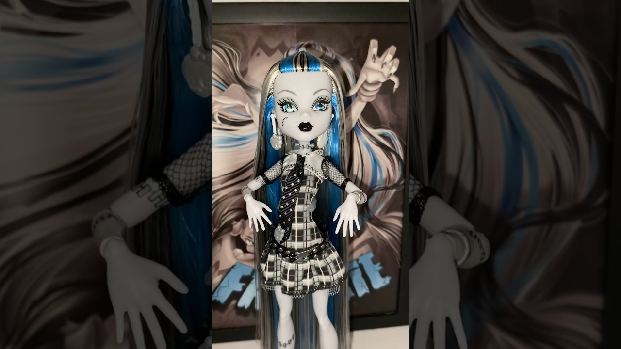 Boil Wash Part 2 - Frankie Stein Reel Drama | #monsterhigh #doll #capcut #frankiestein #dollhair