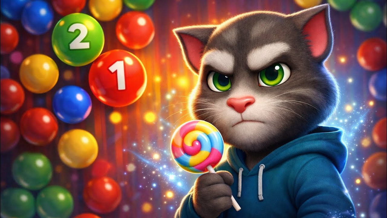 Se complicó la partida, usé poderes y superé mi récord | Talking Tom #tom #divertido #gaming 