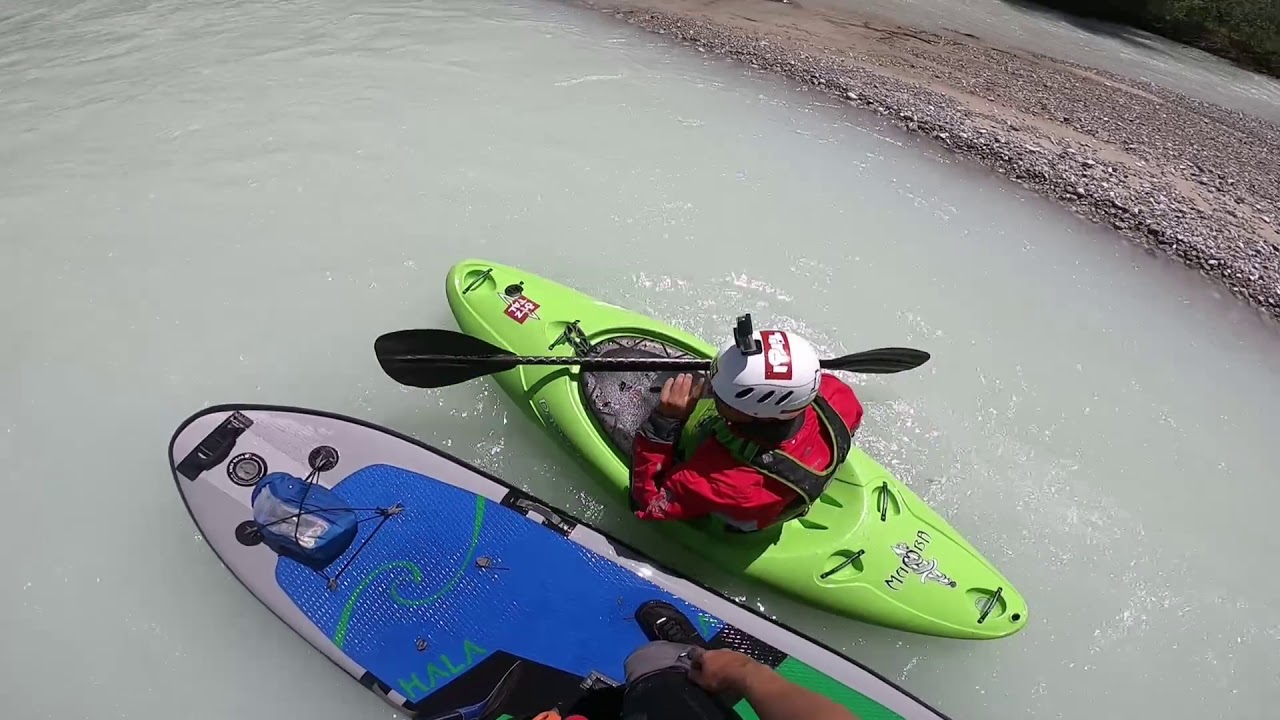 Stand Up Paddling and Kayaking Isar 2019 | Wallgau to Vorderriss | Klein-Kanada