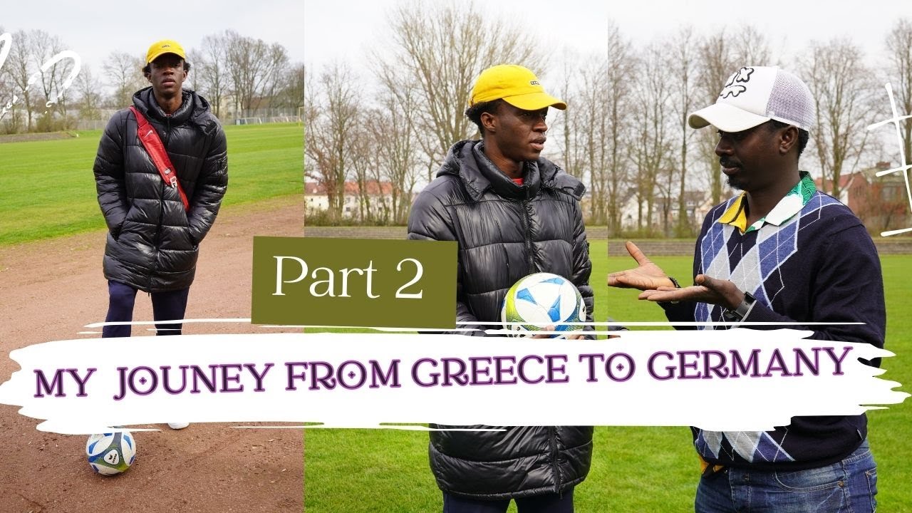 Nfamara’s harrowing experiences and the challenges he encountered on his path from Greece to Germany