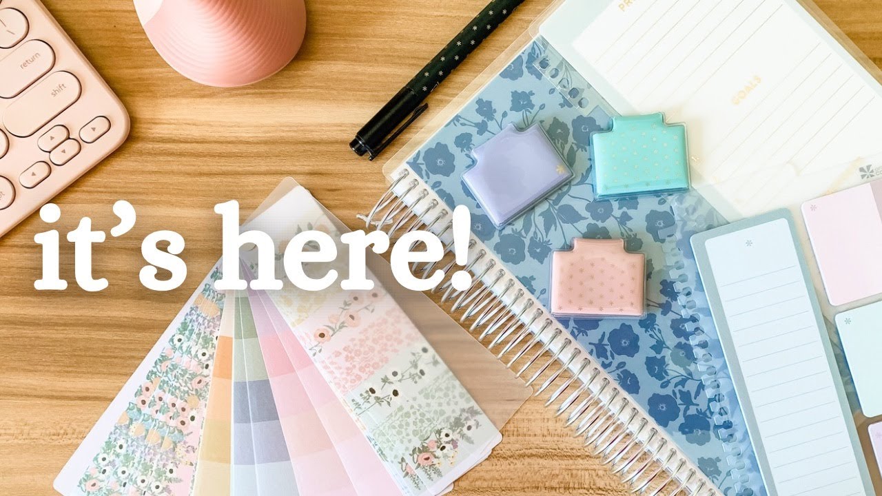 What I Ordered on Erin Condren Launch Day | 2025-2026 Minimal Dashboard LifePlanner