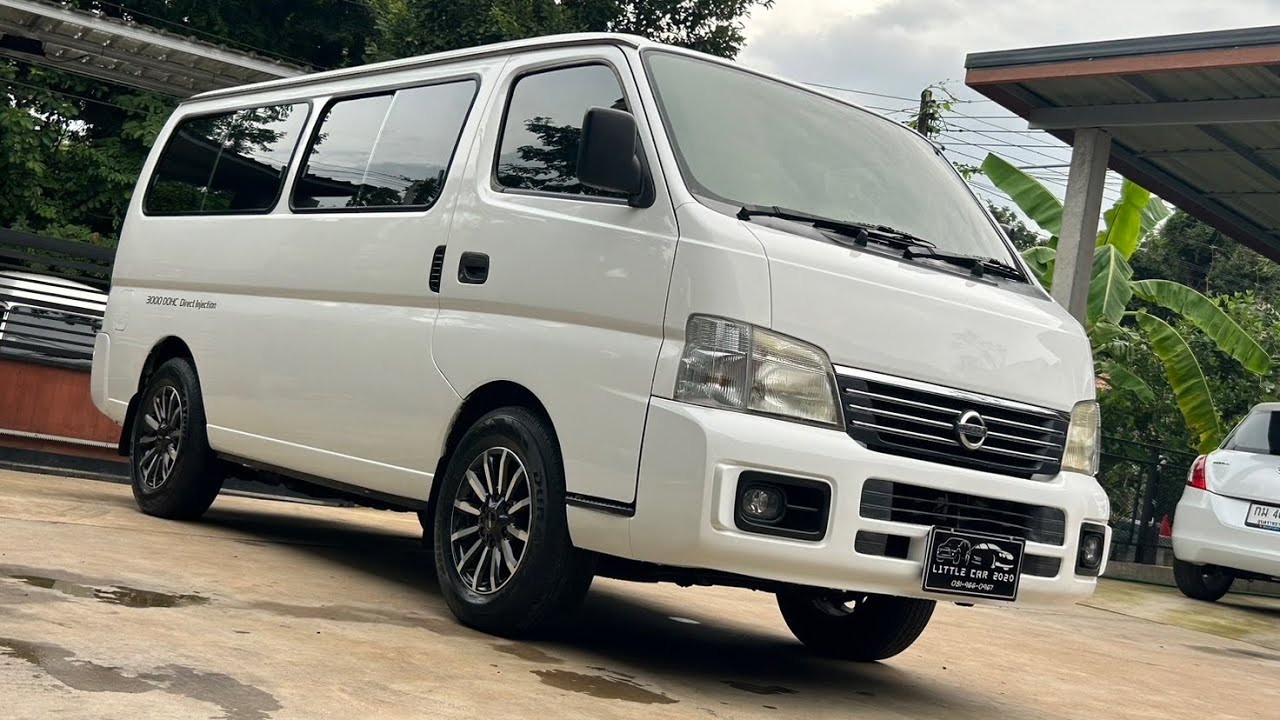 #Nissan #uranรถ ตู้เข้าใหม่ Nissan Urvan E25 หลังคาเตี้ยไมล์59xxxโล สนใจ 081-9660967 คุณกบ