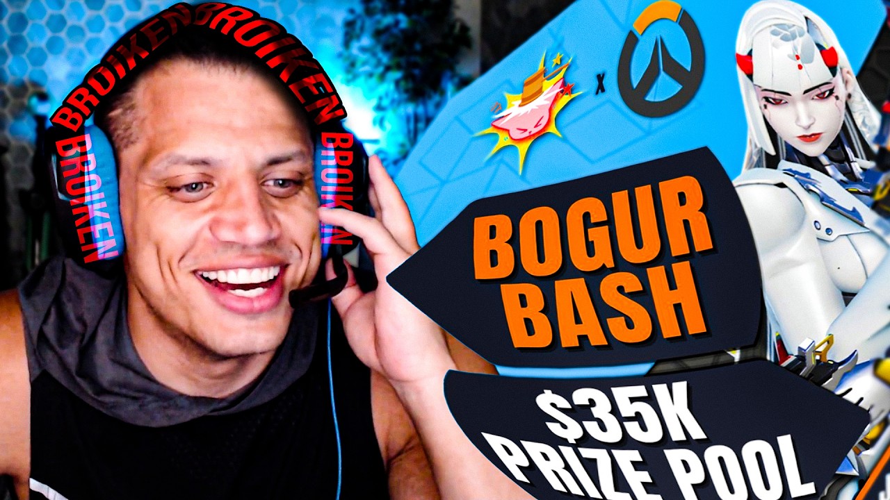 TYLER1 COMPETES IN $35K OVERWATCH TOURNAMENT