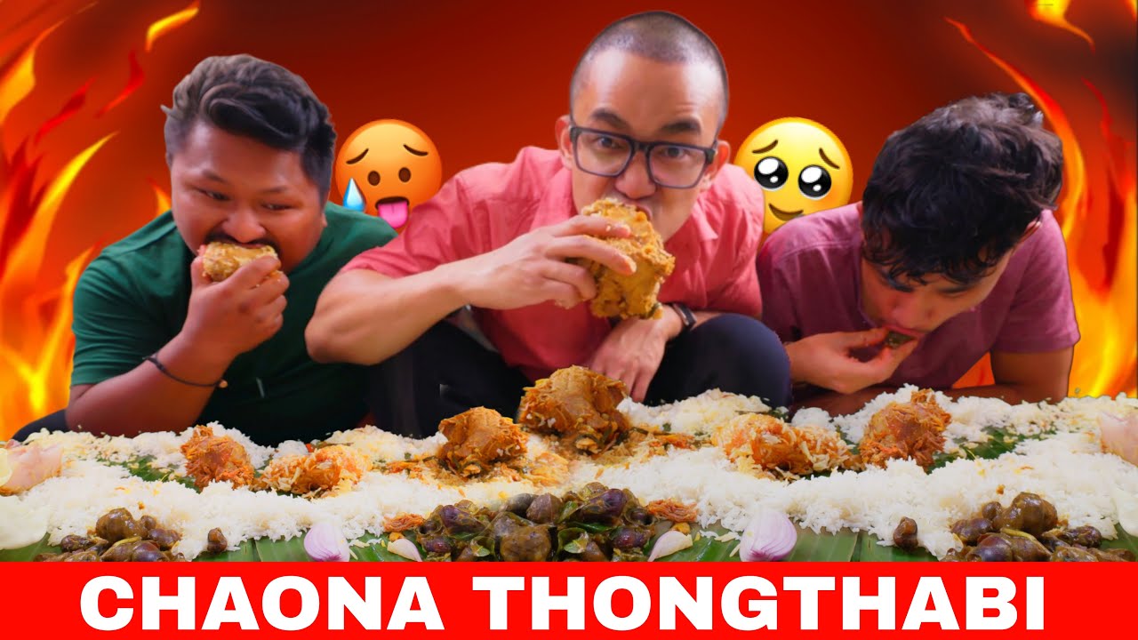 Pork & Tharoi Mukbang 🤪