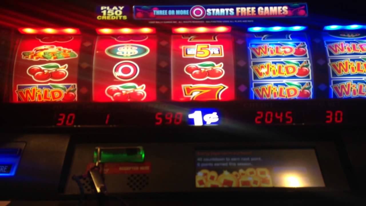 Bally Red Cherry Bullseye Slot Bonus - Free Spins