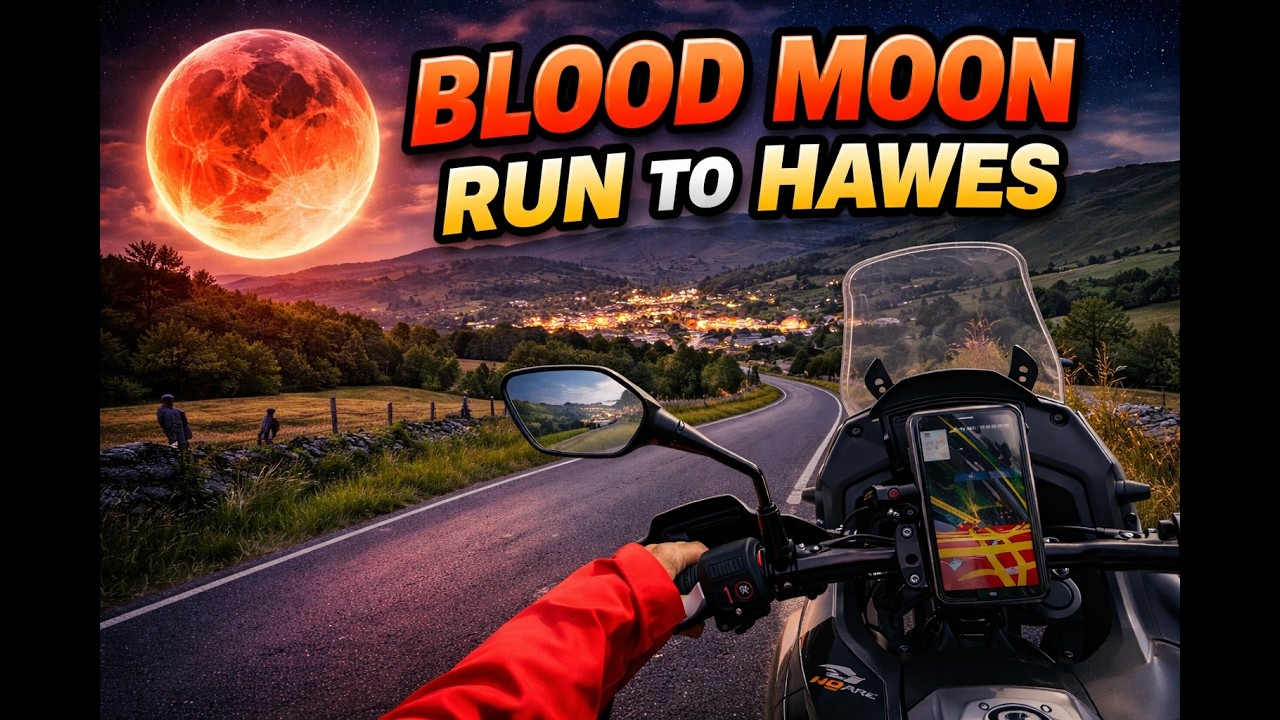 The Blood Moon Run to Hawes 🌕🏍️