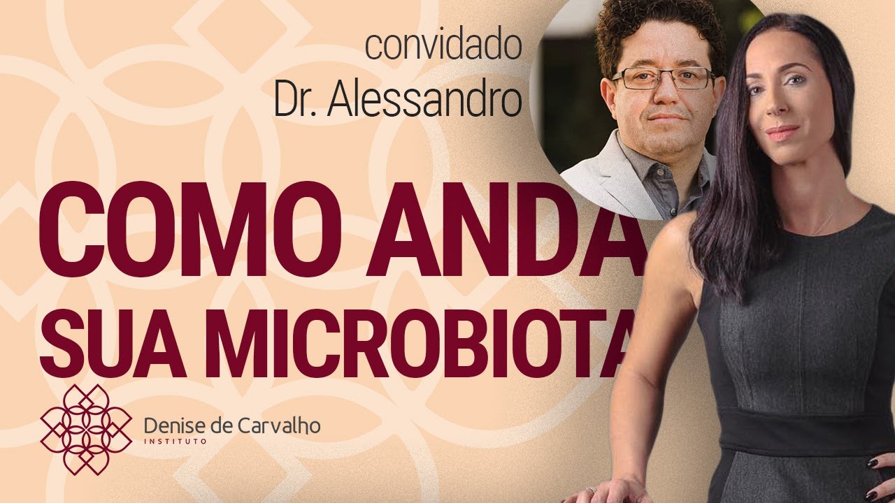 Exames de fezes, de funcional a análise de microbiota. Live com Alessandro Silveira