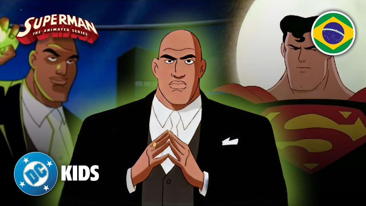 As Cenas Mais VILANESCAS de Lex Luthor! 😈👨🏻‍🦲 I Superman: The Animated Series em Português
