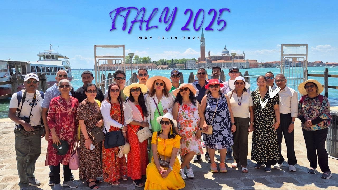 ITALY TOUR || MAY 13 -18, 2025