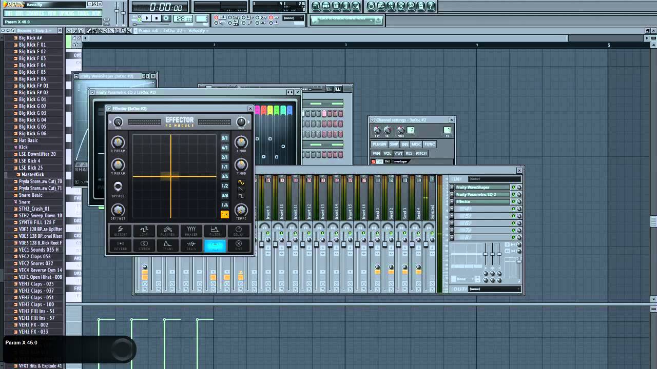 Fl studio - Melbourne bounce bass tutorial [3xOsc]