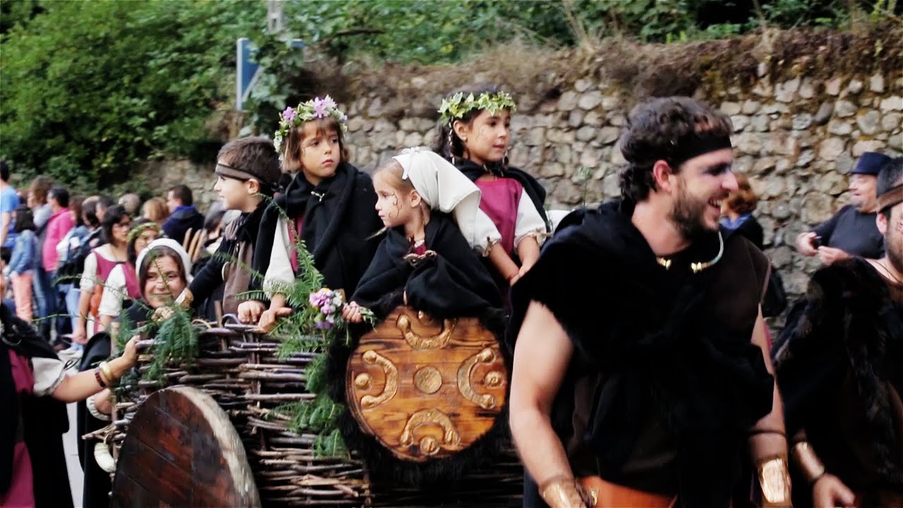 Gran desfile de legiones y tribus. Guerras Cántabras