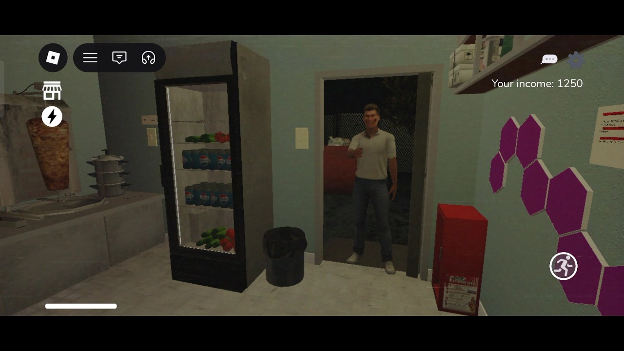 He's Right at the Door