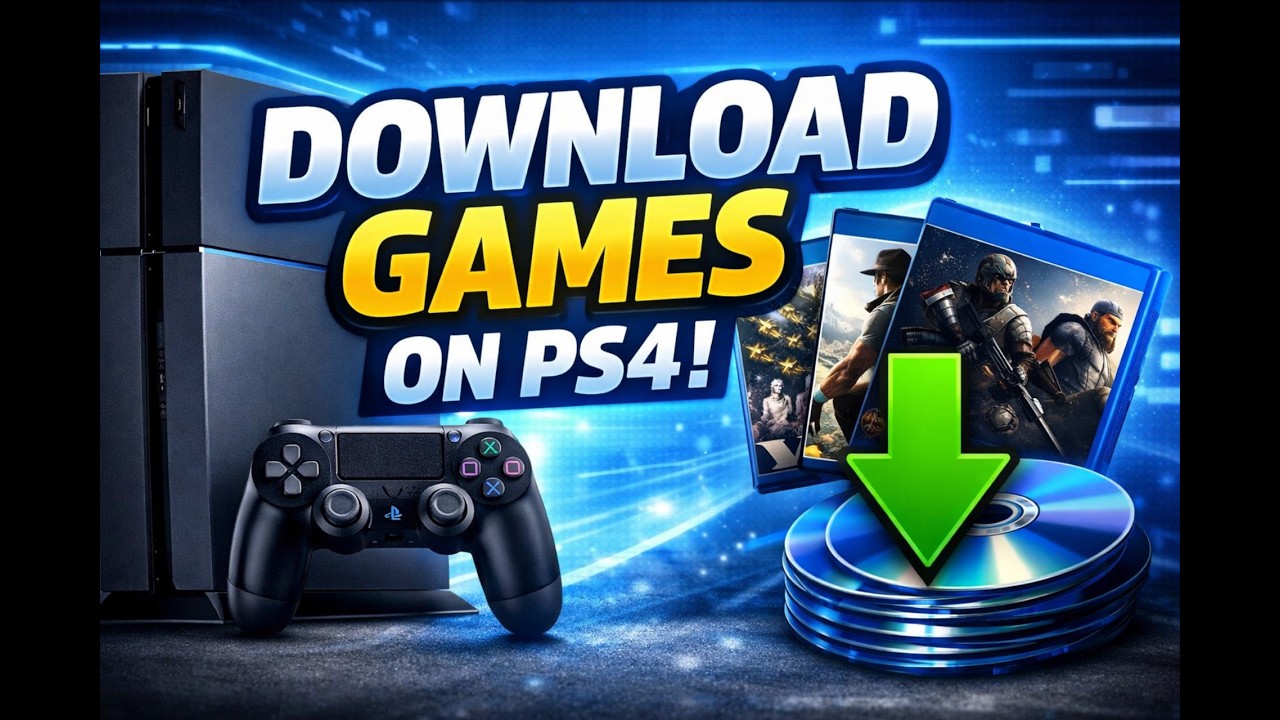How to install games on your jailbroken ps4