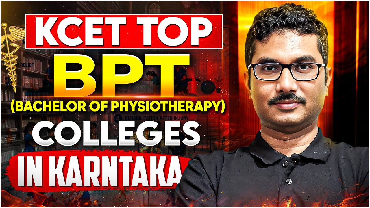 BPT Seats Through KCET 2026 🏥 Top Karnataka Colleges for Every Rank! | Soumik Sir