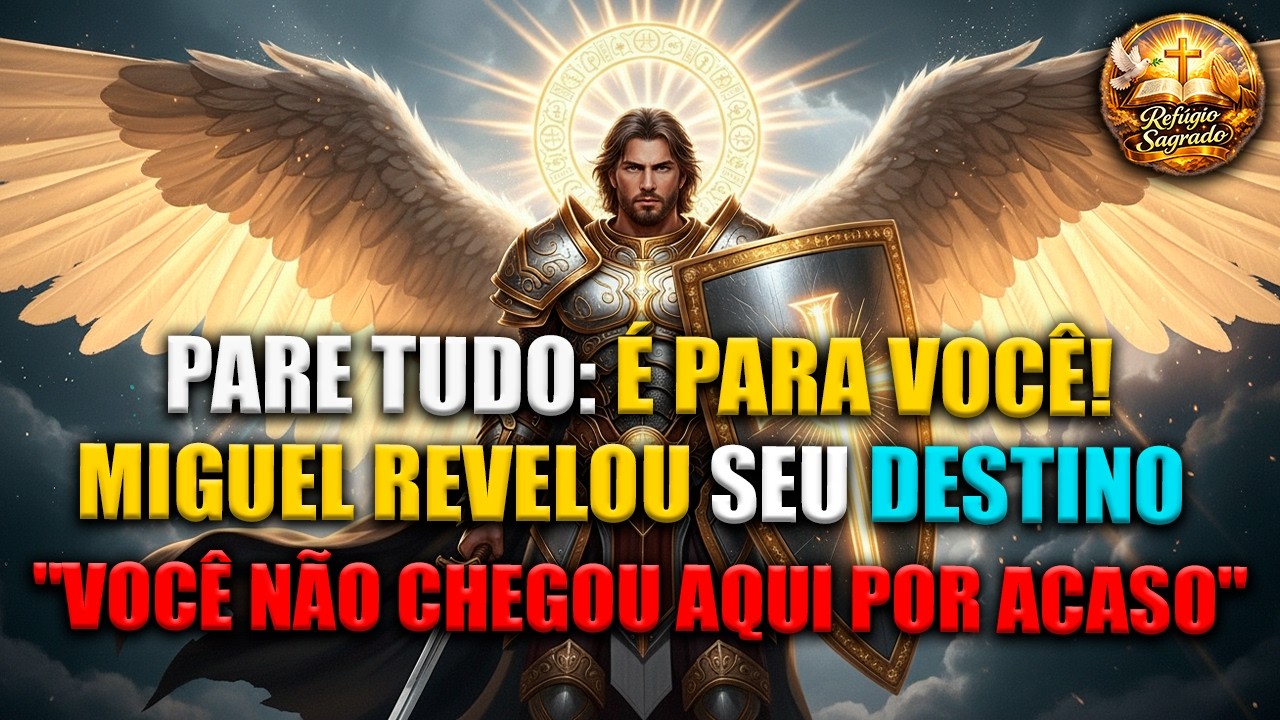 PARE TUDO! Jesus e o Arcanjo Miguel Dizem: Sua Estação de Espera ACABOU!