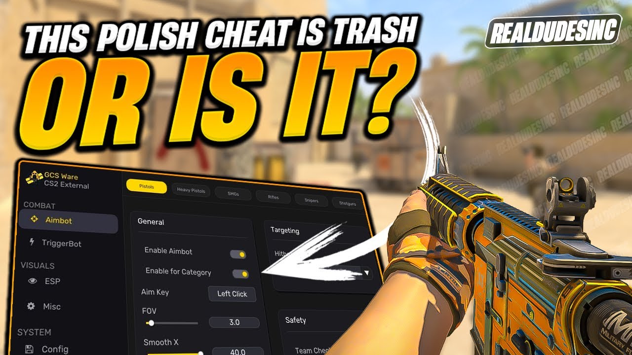 This Polish CS2 Cheat Is TRASH...Or Is it? (GCSWare Software)