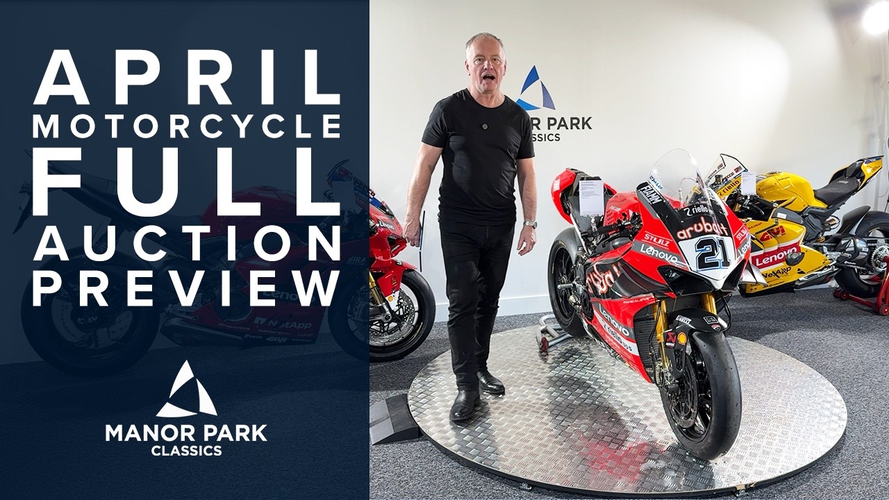 All The Motorcycles Available At The Next Auction - Manor Park Classics
