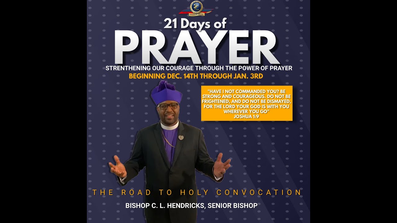 Bishop Hendricks 21 Days of Prayer