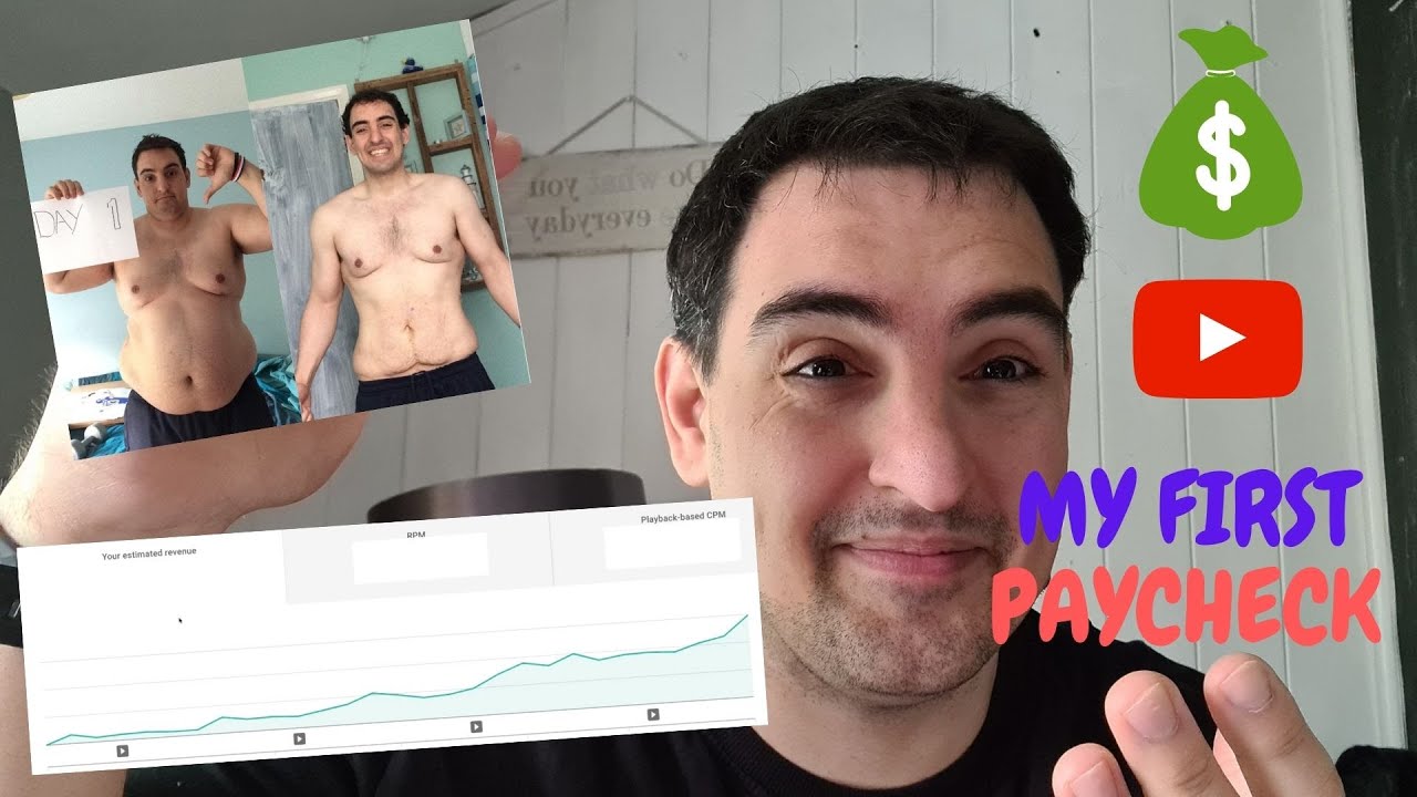 MY FIRST YOUTUBE PAYCHECK 2023 | How much I make with 2,000 subscribers | Passive Income On Youtube